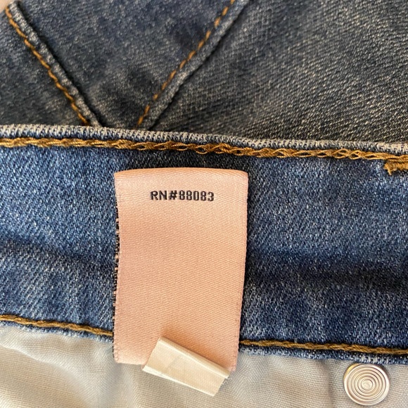 Juicy Couture skinny jeans with rhinestone detail patch. Size 12. - Picture 8 of 10